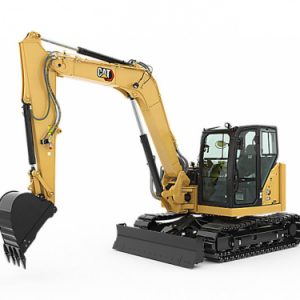 8T Rubber Tracked Excavator