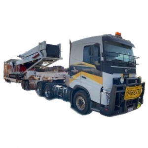 6 x 4 Prime Mover with Quad Axel Float and Dolly