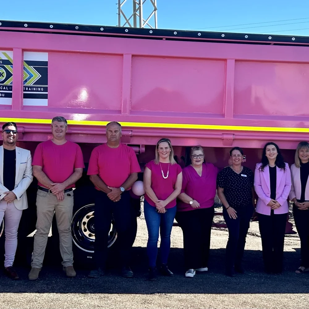 Consolidated Group Pink trailer